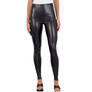 Joie Faux Leather Leggings Black